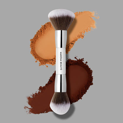N° 2 DUAL-ENDED POWDER AND BRONZER BRUSH
